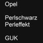 Preview: Opel, Perlschwarz Perleffekt, GUK.